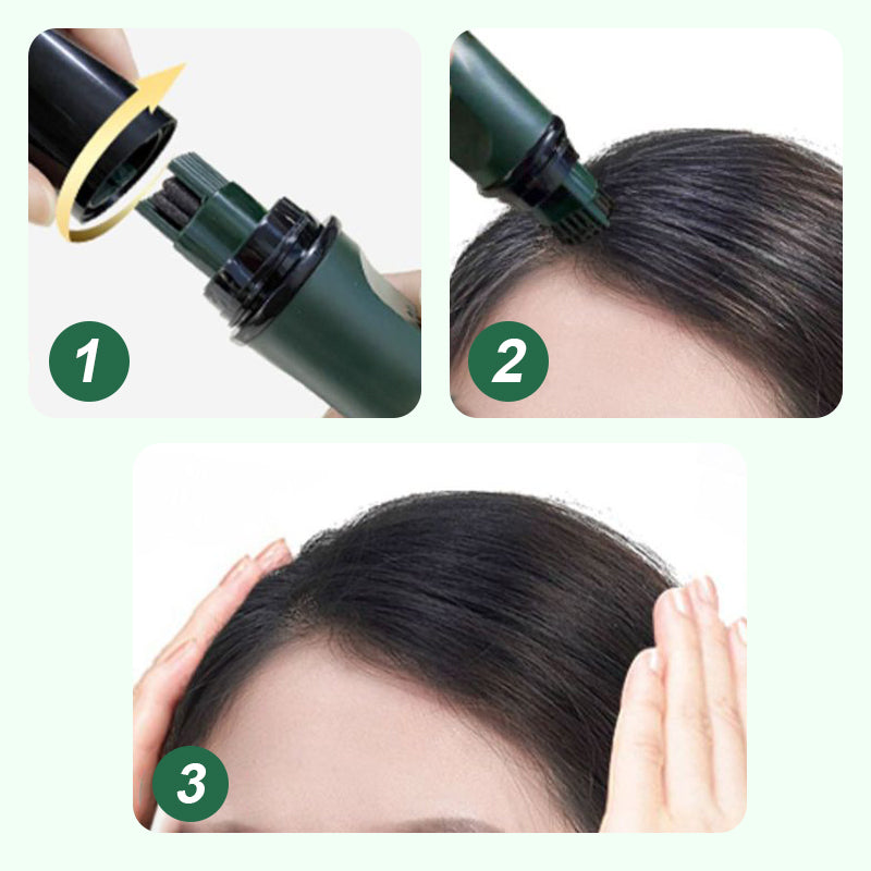 💇‍♀️Buy 1 Get 1 Free✨ 10-Second Root Rescue! Gray Coverage Hair Pen - Instant Youth in a Click! ✨