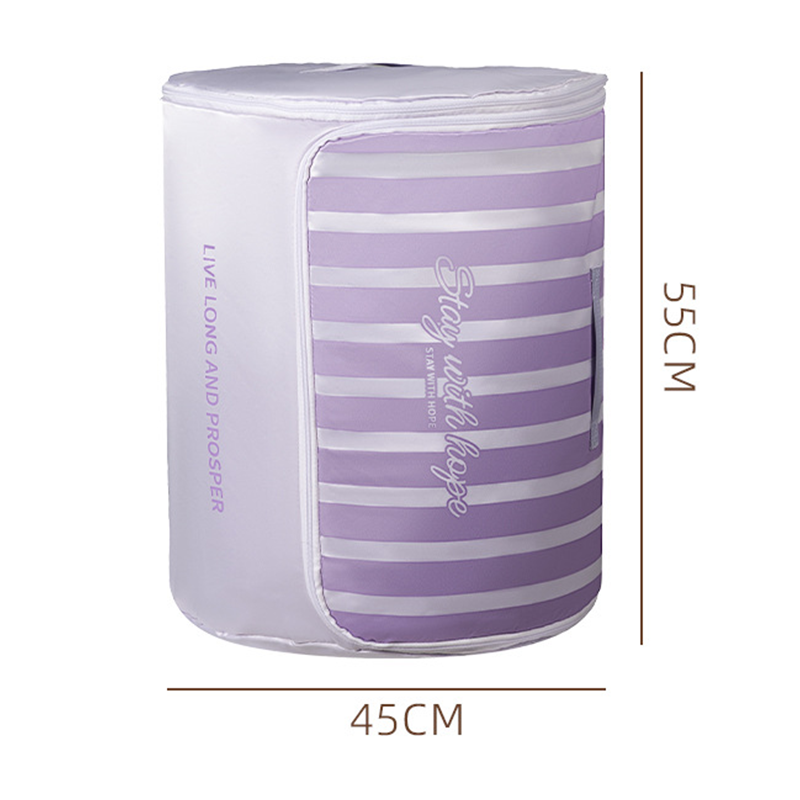 🔥Limited-time offer-Cylindrical Roll-Up Quilt Storage Bag with Zipper